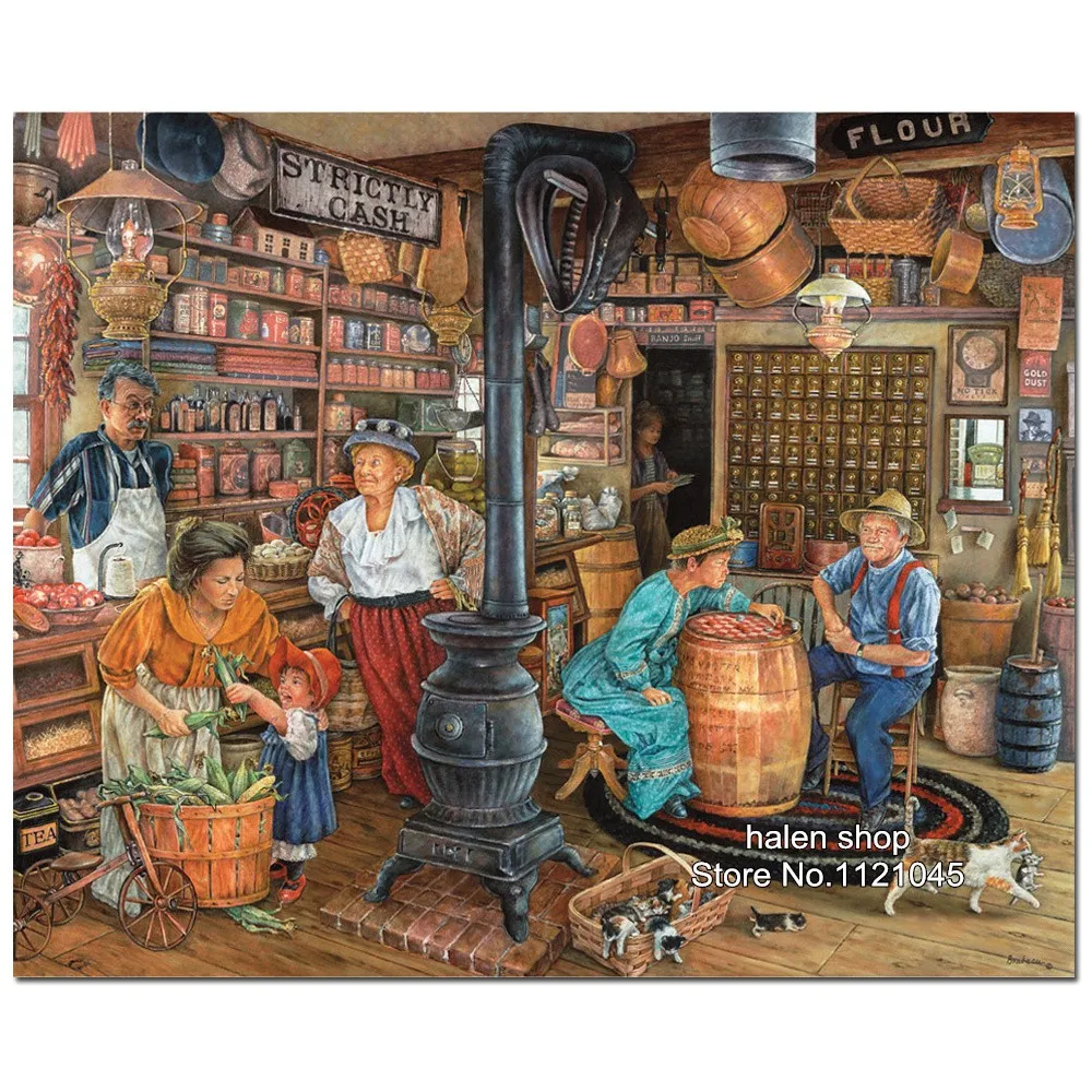 5D Square Diamond Mosaic Diamond Painting Cross Stitch Home Decor Diamond Embroidery Mosaic Pattern Farm shop VS149
5D Square Diamond Mosaic Diamond Painting Cross Stitch Home Decor Diamond Embroidery Mosaic Pattern Farm shop VS149