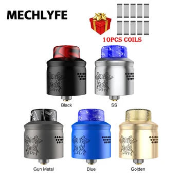 MECHLYFE x AmbitionZ SLATRA Mesh BF RDA 25mm Diameter Atomizer w/ dual mesh coil/ wire coil & resin drip tip vs DROP RDA/ Zeus X
MECHLYFE x AmbitionZ SLATRA Mesh BF RDA 25mm Diameter Atomizer w/ dual mesh coil/ wire coil & resin drip tip vs DROP RDA/ Zeus X