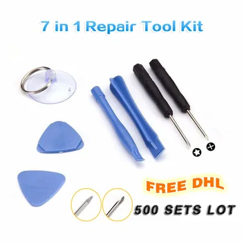 X 500 7 In 1 Cell Phone Opening Pry Repair Tool Kit Screwdrivers Disassembly Tools For iPhone 4 4S 5 5C 5S 6 6S Plus For Samsung
X 500 7 In 1 Cell Phone Opening Pry Repair Tool Kit Screwdrivers Disassembly Tools For iPhone 4 4S 5 5C 5S 6 6S Plus For Samsung