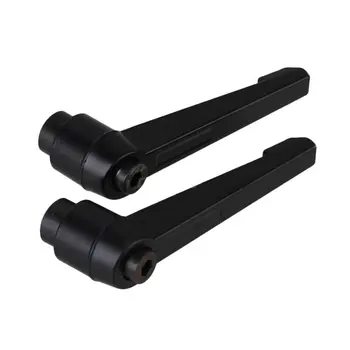 Black Zine Alloy M10 Female Thread Machinery Adjustable Handle Lever 95mm Long Pack of 2
Black Zine Alloy M10 Female Thread Machinery Adjustable Handle Lever 95mm Long Pack of 2