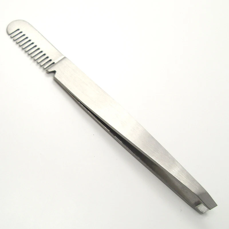 Eyebrow Tweezer with Eyebrow Brush Comb Stainless Steel Eyelashes Extension Tweezers Double Eyelids Pinzette Clip 1pcs
Eyebrow Tweezer with Eyebrow Brush Comb Stainless Steel Eyelashes Extension Tweezers Double Eyelids Pinzette Clip 1pcs