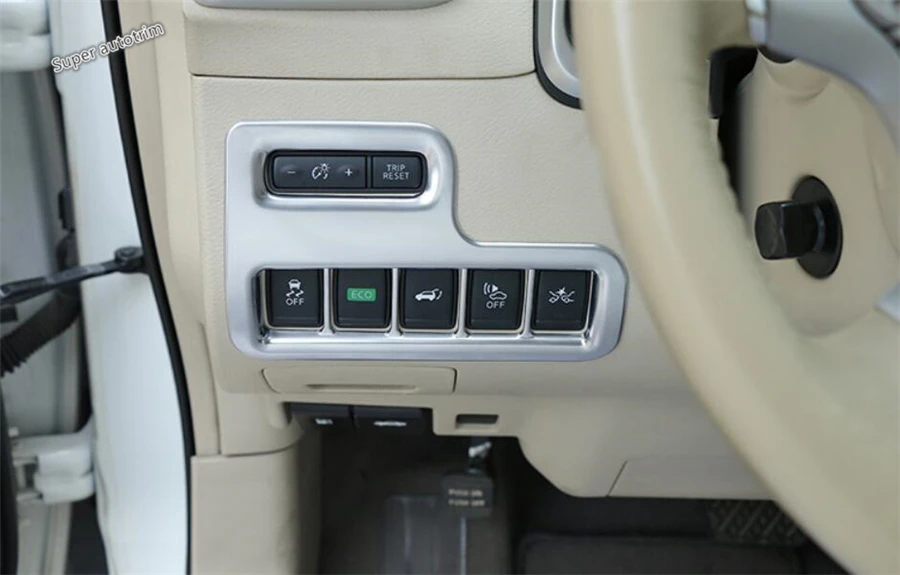 Lapetus ABS Head Lights Lamp Switch Button Frame Cover Trim 1 Piece Accessories Interior For Nissan Murano 2016 2017 2018
Lapetus ABS Head Lights Lamp Switch Button Frame Cover Trim 1 Piece Accessories Interior For Nissan Murano 2016 2017 2018