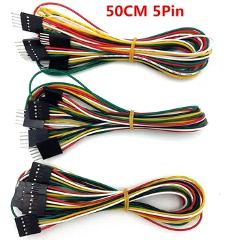 10pcs/lot 50cm 5pin Breadboard Jumper Wires Cables 2.54mm AWG26 DuPont Cable Line wiring harness DIY Electronic Component
10pcs/lot 50cm 5pin Breadboard Jumper Wires Cables 2.54mm AWG26 DuPont Cable Line wiring harness DIY Electronic Component