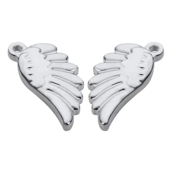 10pcs stainless steel necklace pendant personal adorn pendant wing accessories DIY accessories 9 * 20mm
10pcs stainless steel necklace pendant personal adorn pendant wing accessories DIY accessories 9 * 20mm