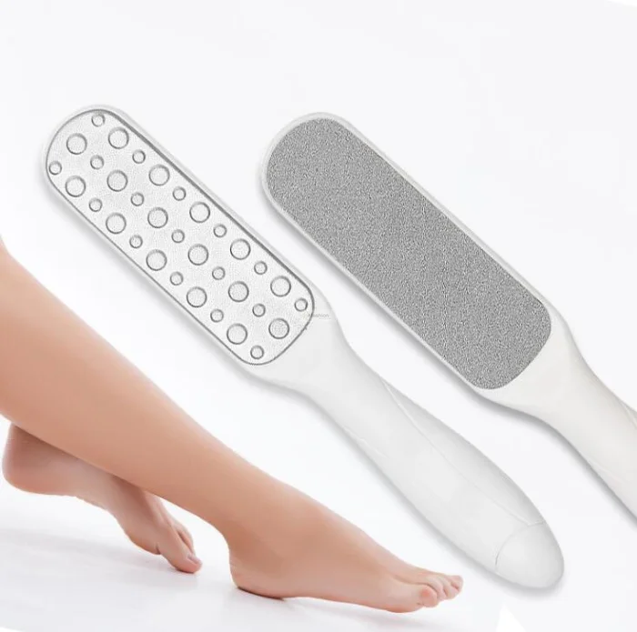 1pc foot file for heels pedicure tools for the feet grater callus remover double side steel scrub foot care manicure tool
1pc foot file for heels pedicure tools for the feet grater callus remover double side steel scrub foot care manicure tool