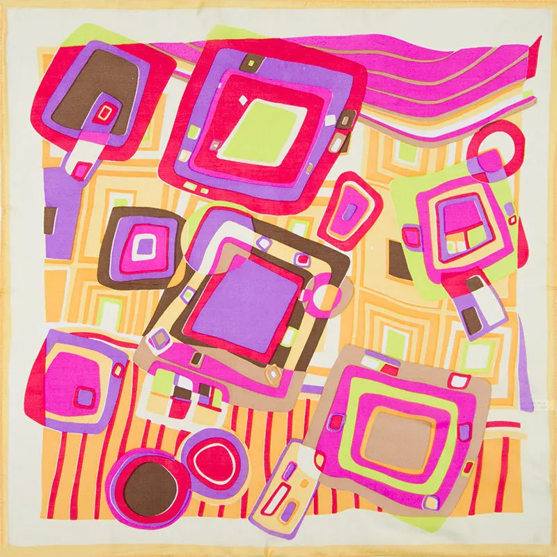 Guarantee 100% Silk Scarf Square Squares and Circles Small Square Silk Scarf Women 50cm 2019 Mini Silk Bandana for Office Lady
Guarantee 100% Silk Scarf Square Squares and Circles Small Square Silk Scarf Women 50cm 2019 Mini Silk Bandana for Office Lady