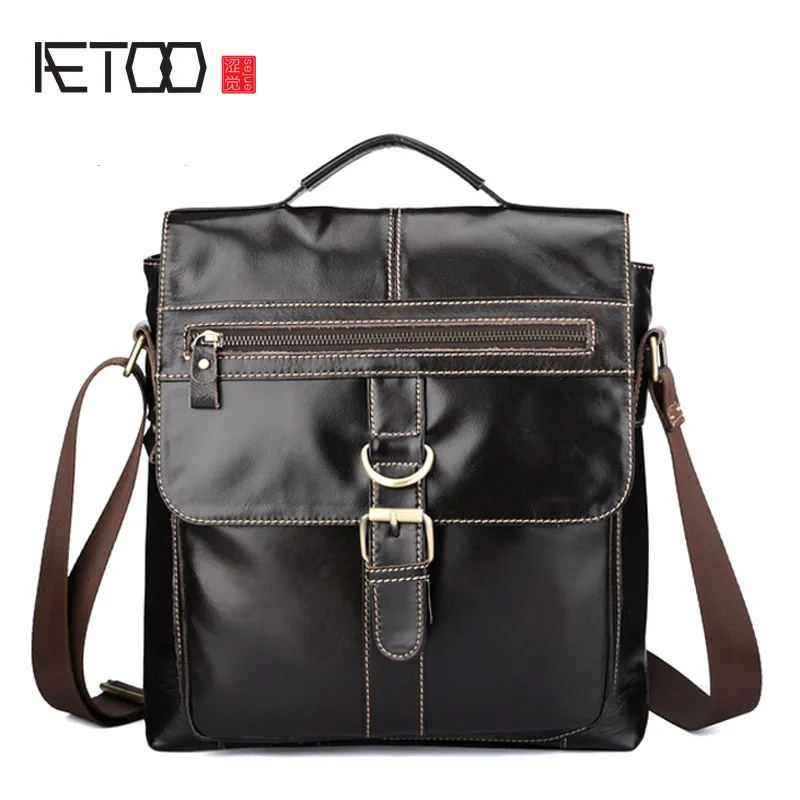 AETOO Business retro new large-capacity men's briefcase handbag hand-wiping computer bag leather men's tide bag
AETOO Business retro new large-capacity men's briefcase handbag hand-wiping computer bag leather men's tide bag