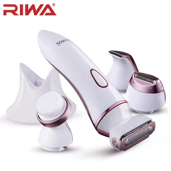 RIWA 4 In 1 Set Women Epilator Electric Face Skin Care Tool Facial Cleaning Waterproof Hair Removal For Bikini RF-1202
RIWA 4 In 1 Set Women Epilator Electric Face Skin Care Tool Facial Cleaning Waterproof Hair Removal For Bikini RF-1202