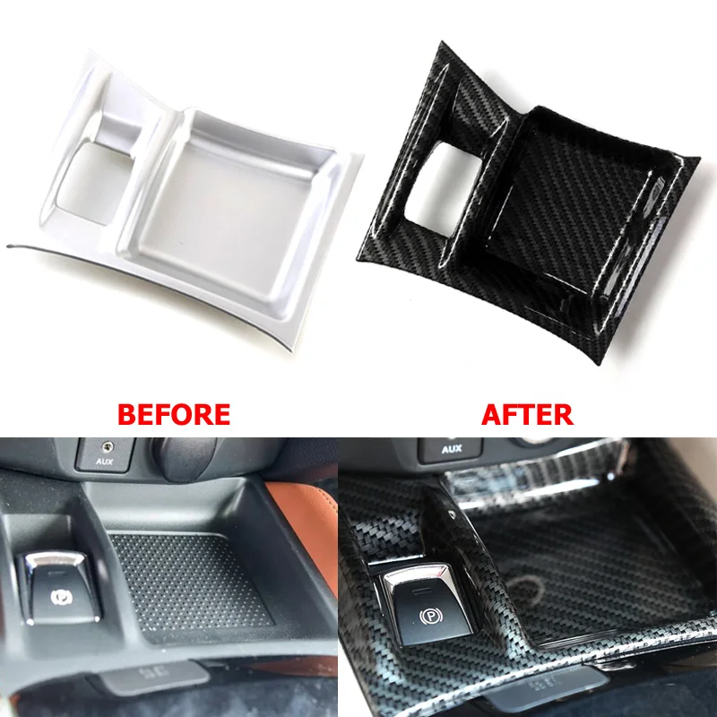 ABS Carbon Fiber Electronic Hand Brake Handbrake Panel Cover Sticker Trim for Nissan X-trail T32 X trail Rogue Xtrail 2017
ABS Carbon Fiber Electronic Hand Brake Handbrake Panel Cover Sticker Trim for Nissan X-trail T32 X trail Rogue Xtrail 2017