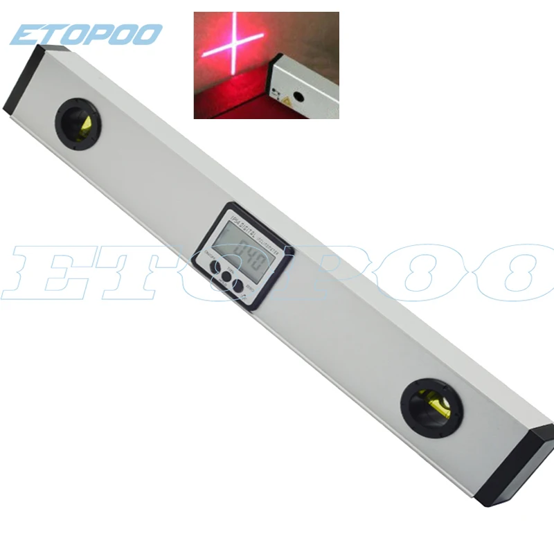 600mm 24inch Laser Digital Level LCD display digital level wirh Laser Beam digital spirit level with magnet base 0-600mm
600mm 24inch Laser Digital Level LCD display digital level wirh Laser Beam digital spirit level with magnet base 0-600mm