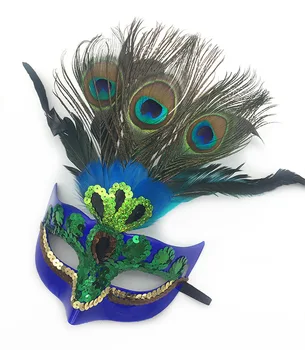Halloween Venetian Party Mask Woman Female Masquerade Masks Luxury Peacock Feathers Half Face Party Cosplay Costume
Halloween Venetian Party Mask Woman Female Masquerade Masks Luxury Peacock Feathers Half Face Party Cosplay Costume