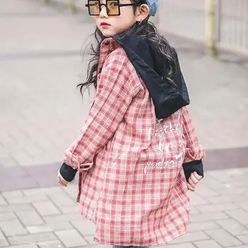 2020 Baby Girls Blouse Spring Korean Kids Clothes Plaid Long Sleeve Kids Shirts School Uniform Teen Tops Children Clothing 10 12
2020 Baby Girls Blouse Spring Korean Kids Clothes Plaid Long Sleeve Kids Shirts School Uniform Teen Tops Children Clothing 10 12