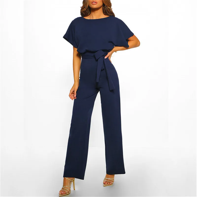 yashangyi Macacao Feminino 2019 Summer Fashion Bandage Women Jumpsuits and Rompers Short Sleeve Solid O-neck Overalls Plus Size
yashangyi Macacao Feminino 2019 Summer Fashion Bandage Women Jumpsuits and Rompers Short Sleeve Solid O-neck Overalls Plus Size