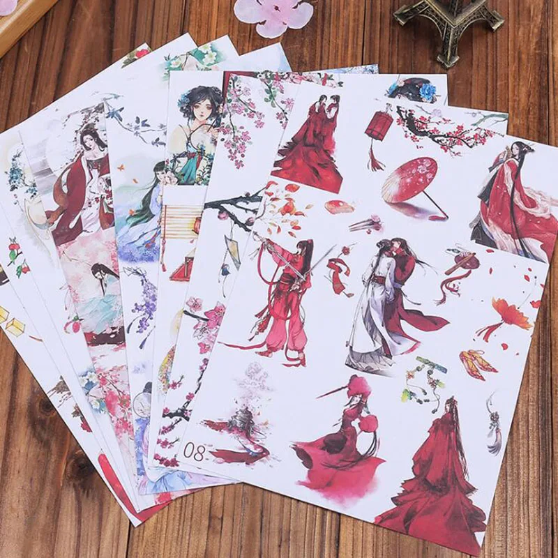 3 Pieces/bag, Creative Beautiful Antique Hand-painted Character Stickers Children Decorate Cartoon Handmade Scrapbook Stickers
3 Pieces/bag, Creative Beautiful Antique Hand-painted Character Stickers Children Decorate Cartoon Handmade Scrapbook Stickers