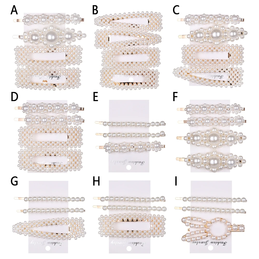 Solid Pearl Hair Clips for Women Hair Barrette Fashion Hairpins Snap Barrettes Trendy Handmade Hair Styling Accessories
Solid Pearl Hair Clips for Women Hair Barrette Fashion Hairpins Snap Barrettes Trendy Handmade Hair Styling Accessories