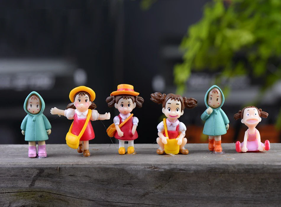 6pcs/lot 2-4cm Cute My Neighbor Totoro Action Figure Hayao Miyazaki Miniature Figurines Toys Japanese Anime Mini Figure Toys
6pcs/lot 2-4cm Cute My Neighbor Totoro Action Figure Hayao Miyazaki Miniature Figurines Toys Japanese Anime Mini Figure Toys