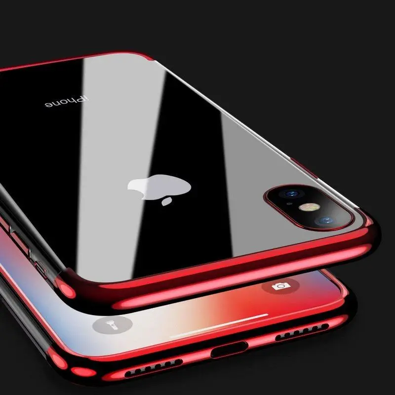 Plating Soft TPU Cases For iPhone Xr Xs Max 6 6s 7 8 Plus Protective Coque Ultra thin Cover Transparent Fundas For iPhone Xr Xs
Plating Soft TPU Cases For iPhone Xr Xs Max 6 6s 7 8 Plus Protective Coque Ultra thin Cover Transparent Fundas For iPhone Xr Xs