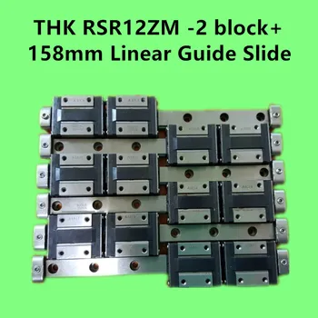 

THK RSR12ZM block, 12mm Linear Guide, Length 158mm Made in Japan LM Guide, Linear Motion Ball Bearing Slider, rail way, used