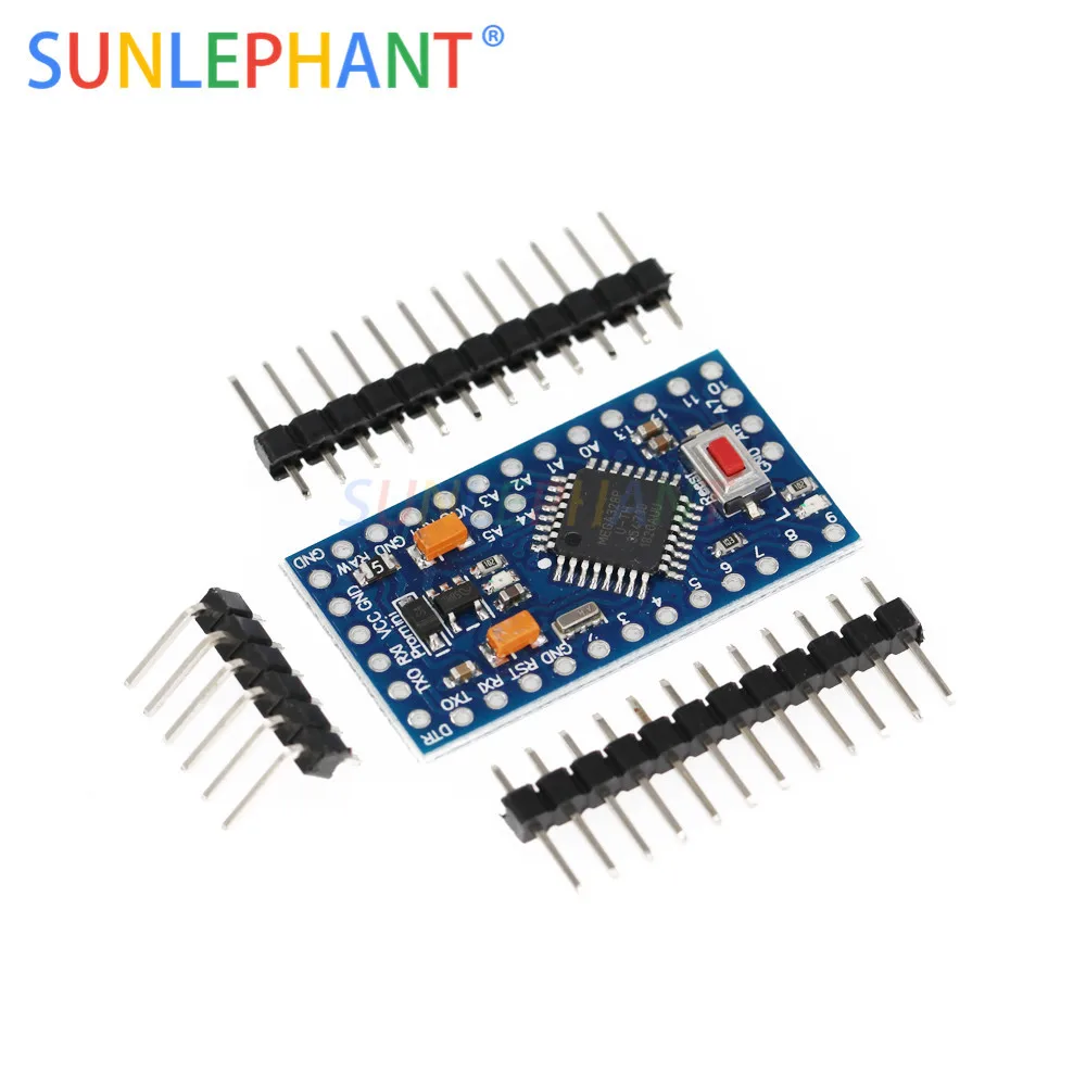 1pcs ATMEGA328 3.3V 8MHz ATMEGA328P 3V 5V Pro Mini 328 Mini ATMEGA328 5V 16MHz for Arduno
1pcs ATMEGA328 3.3V 8MHz ATMEGA328P 3V 5V Pro Mini 328 Mini ATMEGA328 5V 16MHz for Arduno