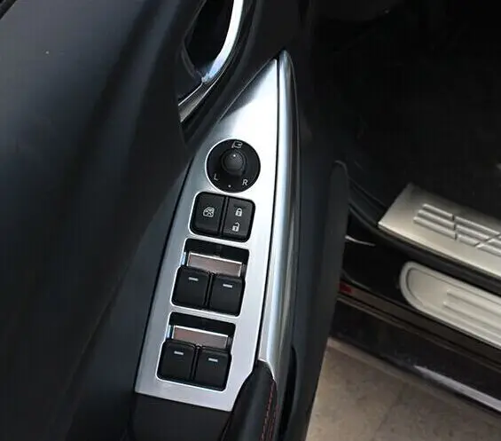 For Mazda 6 M6 Atenza 2014-2016 ABS Pearl Chrome Interior Door buttons panel Cover Trim Car Accessories Stickers
For Mazda 6 M6 Atenza 2014-2016 ABS Pearl Chrome Interior Door buttons panel Cover Trim Car Accessories Stickers