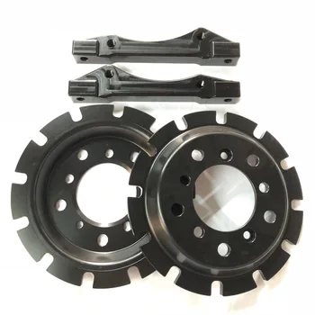 Jekit car part aluminum floating center bell with caliper bracket for BMW E39 M5 front brake disc 355*32mm
Jekit car part aluminum floating center bell with caliper bracket for BMW E39 M5 front brake disc 355*32mm