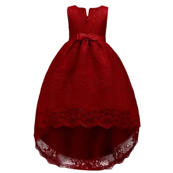 Fashion New Girls Children Dress Wedding Bridesmaid Dresses for Kids High Low Lace Trailing Long Dress for Girls Birthday Party
Fashion New Girls Children Dress Wedding Bridesmaid Dresses for Kids High Low Lace Trailing Long Dress for Girls Birthday Party