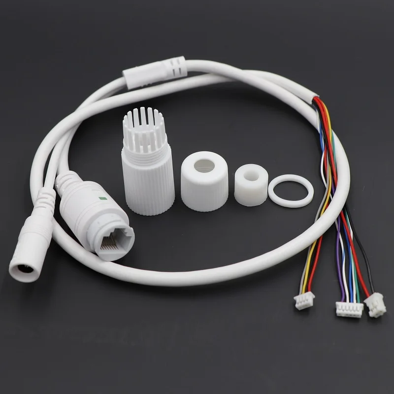 CCTV POE IP network Camera PCB Module video power white cable, 65cm long, RJ45 female connectors with Terminlas,waterproof cable
CCTV POE IP network Camera PCB Module video power white cable, 65cm long, RJ45 female connectors with Terminlas,waterproof cable