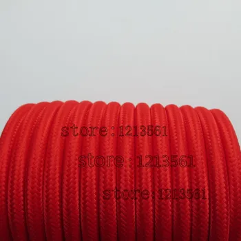 50meters Red color 2 core 0.75mm2 Textile Electrical Wire Vintage Lamp Cord Braided Wire fabric wire lighting cable textile wire
50meters Red color 2 core 0.75mm2 Textile Electrical Wire Vintage Lamp Cord Braided Wire fabric wire lighting cable textile wire