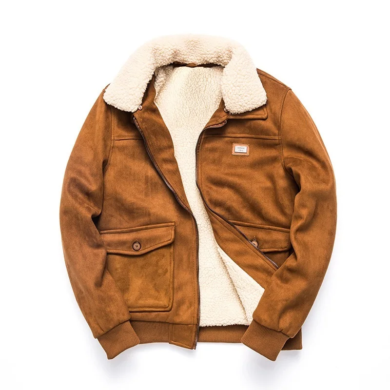 Fashion Thicken Winter Fleece Jacket Coat Men Turn-down Collar Velvet Jacket Men Fur Collar Men's Warm Coat Parkas
Fashion Thicken Winter Fleece Jacket Coat Men Turn-down Collar Velvet Jacket Men Fur Collar Men's Warm Coat Parkas