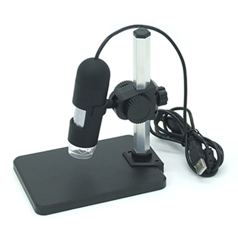 

USB Digital Microscope Magnifier 1-50/1000X 8 LED Brightness Adjustable with Camera Webcam Endoscope Loupe for PCB Inspection