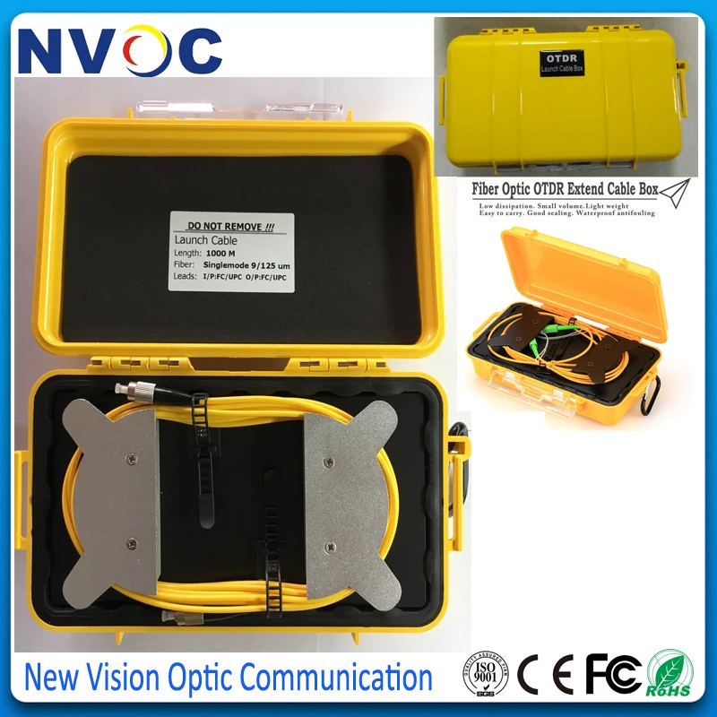 OTDR Dead Zone Eliminator,Fiber Rings ,Fiber Optic OTDR Launch Cable Box,OTDR-FC/PC-SC/UPC-9/125 G652D-1000M,1310/1550nm
OTDR Dead Zone Eliminator,Fiber Rings ,Fiber Optic OTDR Launch Cable Box,OTDR-FC/PC-SC/UPC-9/125 G652D-1000M,1310/1550nm