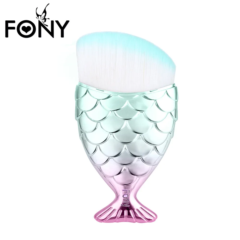 Fish Scale Makeup Brush Powder Foundation Eye Shadow Blush Fishtail Bottom Brush Powder Blush Soft hair Makeup Cosmetic Brush
Fish Scale Makeup Brush Powder Foundation Eye Shadow Blush Fishtail Bottom Brush Powder Blush Soft hair Makeup Cosmetic Brush