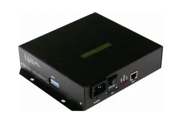 T-100K LED pixel controller;on-line/off-line(standalone sd card);SPI signal output;512pixels*8ports(4096pixels) output
T-100K LED pixel controller;on-line/off-line(standalone sd card);SPI signal output;512pixels*8ports(4096pixels) output