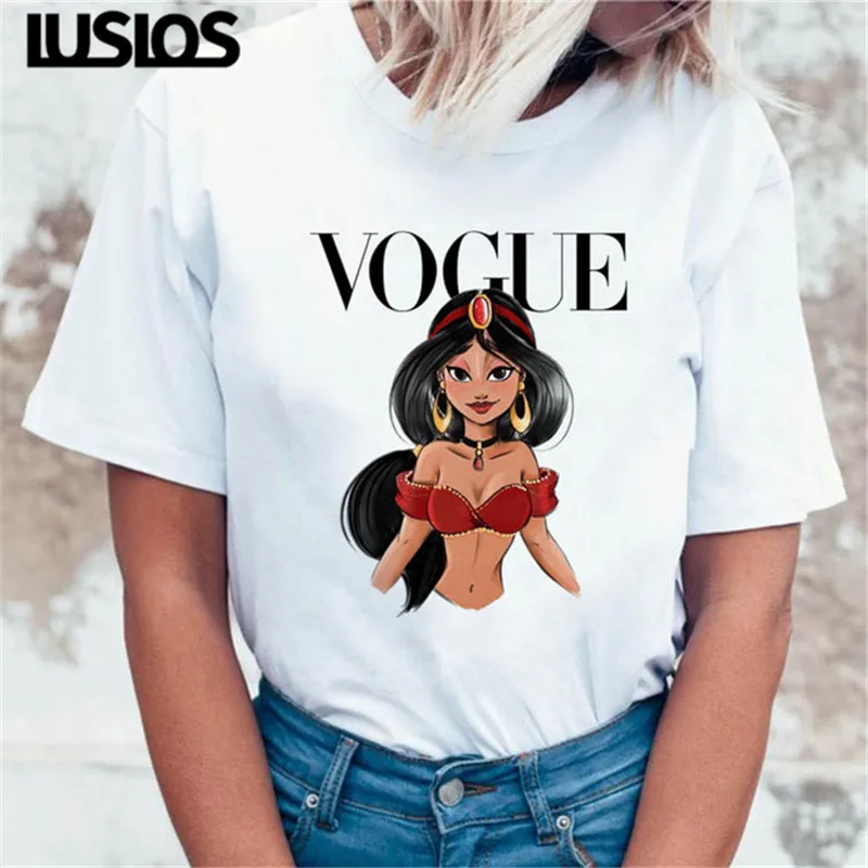 LUS LOS 2019 Hot Selling Princess White Tees Beautiful Princess Printed Elegant Ladies Preference Short Sleeves Cotton T-Shirts
LUS LOS 2019 Hot Selling Princess White Tees Beautiful Princess Printed Elegant Ladies Preference Short Sleeves Cotton T-Shirts