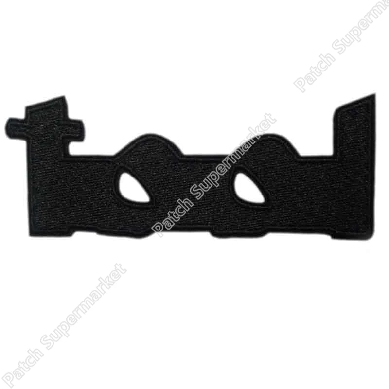4.1" Tool Black Logo music band Iron On/Sew On Patch Tshirt TRANSFER MOTIF APPLIQUE Rock Punk Badge embroidery accessories
4.1" Tool Black Logo music band Iron On/Sew On Patch Tshirt TRANSFER MOTIF APPLIQUE Rock Punk Badge embroidery accessories