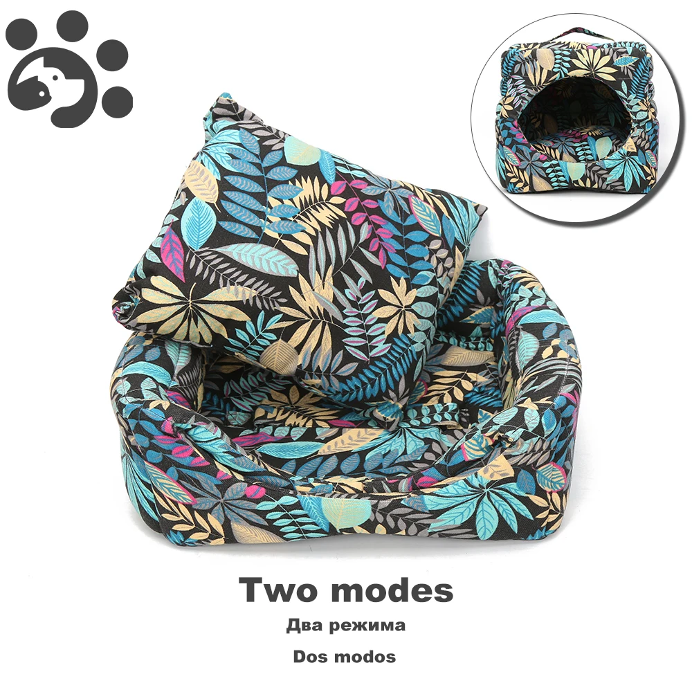 2 Modes Pet Dog Bed for Cat Dogs House Soft Sofa Mat for Small Medium Dog Puppy Cats Beds House for Dogs Cats Pet Product BD0006
2 Modes Pet Dog Bed for Cat Dogs House Soft Sofa Mat for Small Medium Dog Puppy Cats Beds House for Dogs Cats Pet Product BD0006