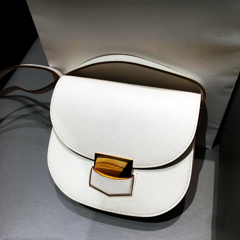 High Quality Genuine Leather Saddle Bag Crossbody Bags for Women Shoulder Bag Women's Handbags bolso bandolera mujer
High Quality Genuine Leather Saddle Bag Crossbody Bags for Women Shoulder Bag Women's Handbags bolso bandolera mujer