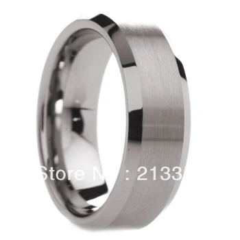 FREE SHIPPING!USA WHOLESALES CHEAP PRICE BRAZIL RUSSIA CANADA UK HOT SELLING 8MM BEVELED SILVER SATIN MENS TUNGSTEN WEDDING RING
FREE SHIPPING!USA WHOLESALES CHEAP PRICE BRAZIL RUSSIA CANADA UK HOT SELLING 8MM BEVELED SILVER SATIN MENS TUNGSTEN WEDDING RING