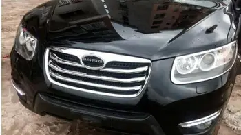 Chrome Parrilla Delantera Alrededor Del Ajuste 4 unids para For Hyundai Santa Fe 2010 2011 2012
Chrome Parrilla Delantera Alrededor Del Ajuste 4 unids para For Hyundai Santa Fe 2010 2011 2012