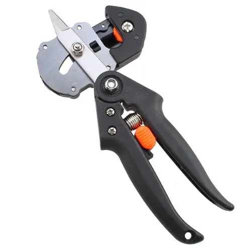 

5 Pack Black Professional nursery grafting tool pruner 2 extra blades free grafting tape