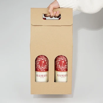 2018 new creative packaging bags paper gift box with string for red wine oil champange bottle carrier gift holder wine packing
2018 new creative packaging bags paper gift box with string for red wine oil champange bottle carrier gift holder wine packing