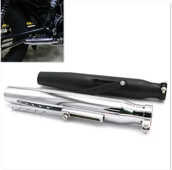 Chrome Universal 38/40/43/45mm Motorcycle Muffler Exhaust Retro Vertical Back Pressure Case For Harley GY6 CBR CBR125 CBR250
Chrome Universal 38/40/43/45mm Motorcycle Muffler Exhaust Retro Vertical Back Pressure Case For Harley GY6 CBR CBR125 CBR250