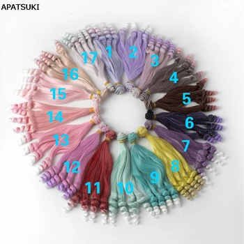 15cm Gradient Color DIY Doll Hair For Barbie Dolls Hair For Blythe Dolls 1/6 1/4 BJD Doll DIY High-temperature Wire Curly Wigs
15cm Gradient Color DIY Doll Hair For Barbie Dolls Hair For Blythe Dolls 1/6 1/4 BJD Doll DIY High-temperature Wire Curly Wigs