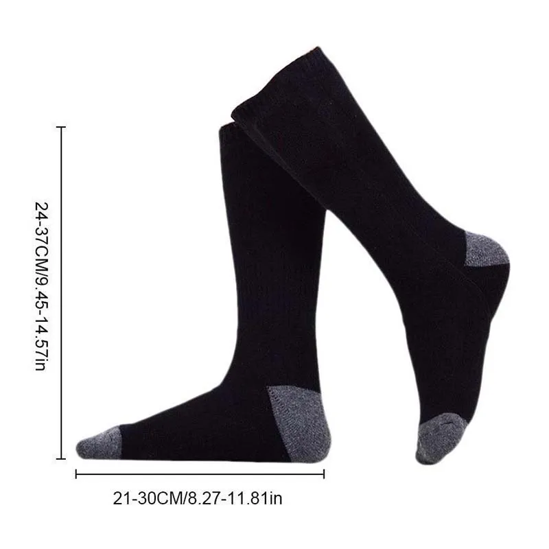 Hot 1 Pair Adjustable Temperature Rechargeable Battery Electric Heated Socks Feet Warmer LFD
Hot 1 Pair Adjustable Temperature Rechargeable Battery Electric Heated Socks Feet Warmer LFD