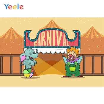 Yeele Circus Clown Elephant Ball Tent Lattice Birthday Backdrop Photography Background Photographic Backdrops for Photo Studio
Yeele Circus Clown Elephant Ball Tent Lattice Birthday Backdrop Photography Background Photographic Backdrops for Photo Studio