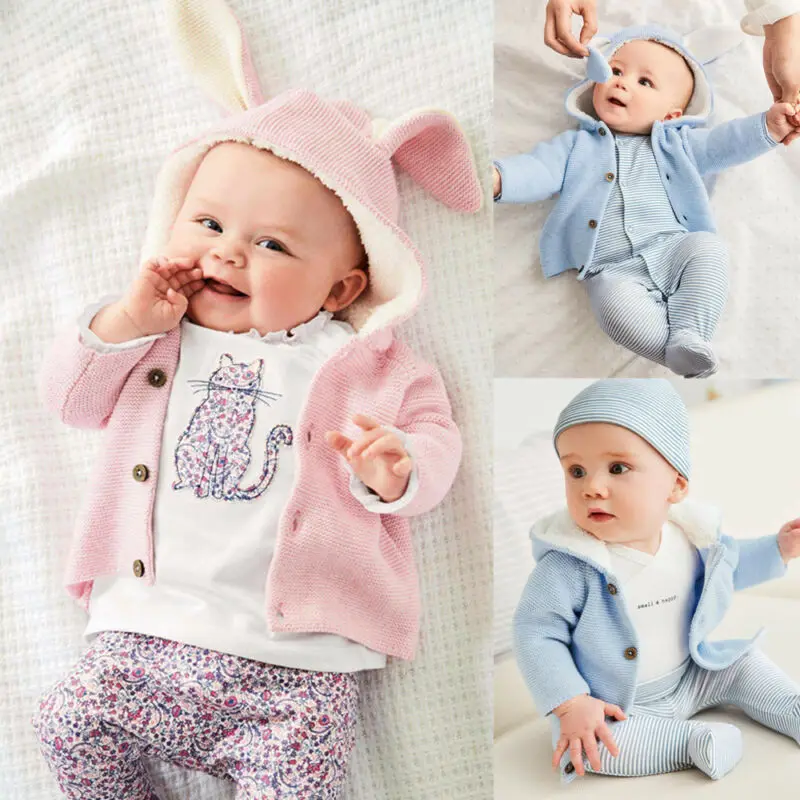 2019 Newest UK Newborn Baby Girls Boy Knitted Sweater Hooded Cardigan Coat Outerwear 0-24M
2019 Newest UK Newborn Baby Girls Boy Knitted Sweater Hooded Cardigan Coat Outerwear 0-24M