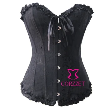 2014 Hot Women Overbust Bodice Bustiers&Corsets Cheap Price Female S/M/L/XL/XXL/3XL/4XL/5XL/6XL Plus size Corset Black Corsage
2014 Hot Women Overbust Bodice Bustiers&Corsets Cheap Price Female S/M/L/XL/XXL/3XL/4XL/5XL/6XL Plus size Corset Black Corsage