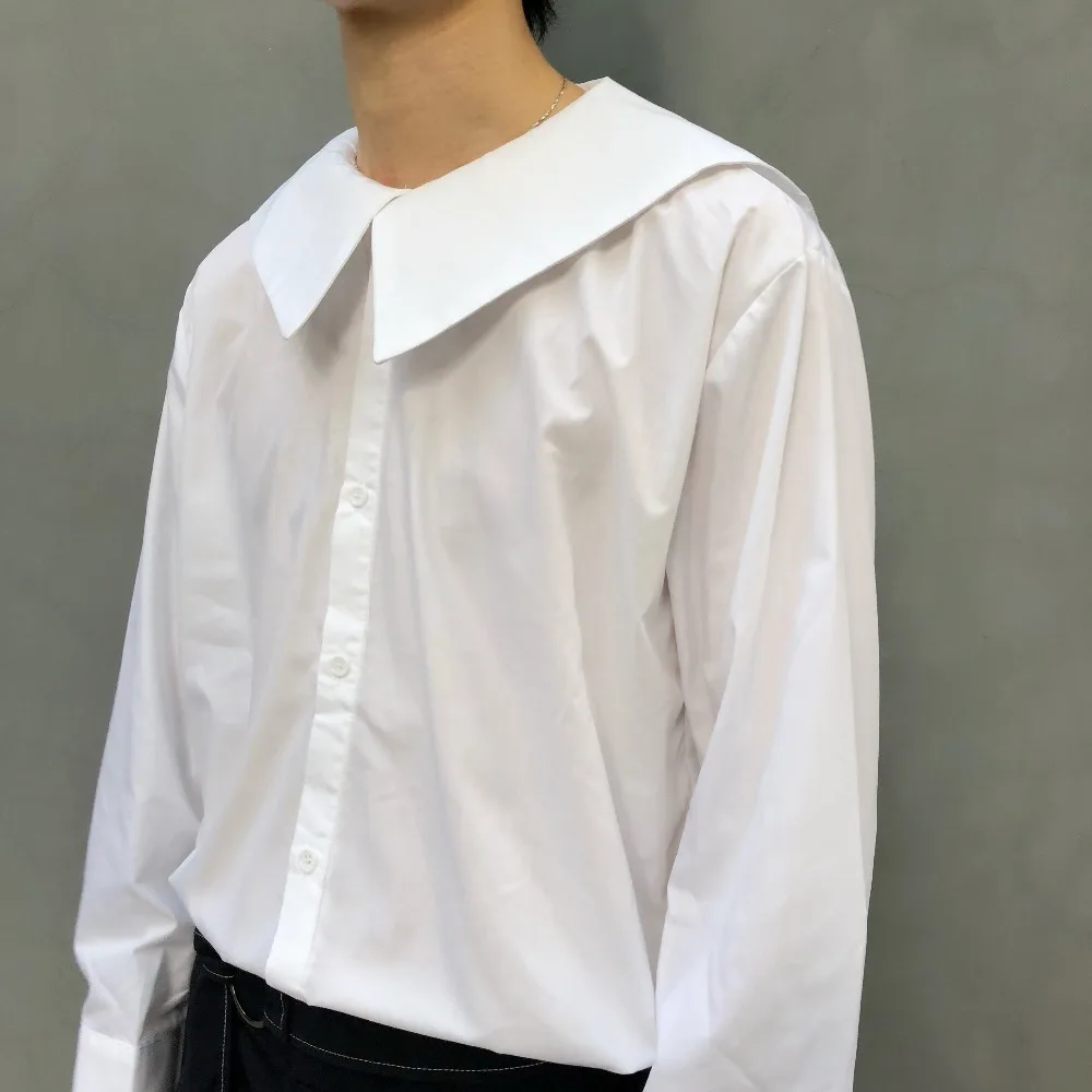XS-6XL 2019 NEW Men's clothing Hair Stylist Fashion Lapel design sense of retro college Shirt plus size stage Singer costumes
XS-6XL 2019 NEW Men's clothing Hair Stylist Fashion Lapel design sense of retro college Shirt plus size stage Singer costumes