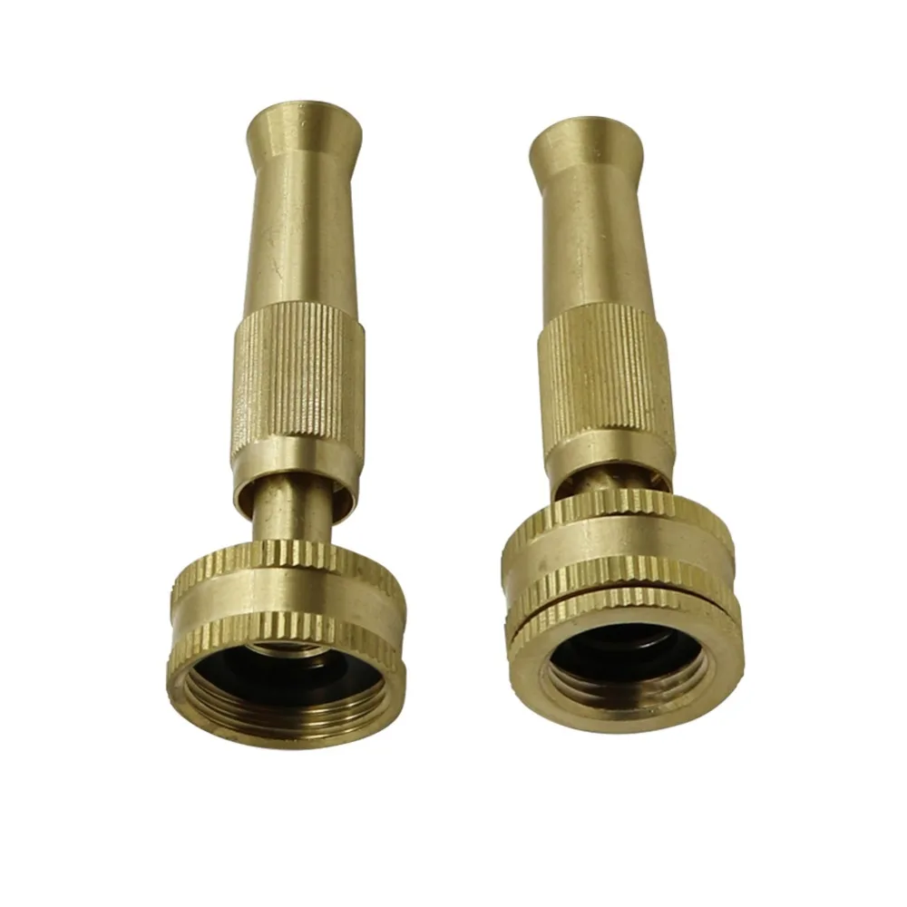 Brass Spray Gun with 3/4",1/2" to 3/4" Female thread Adjustable Water Gun Car Wash Garden lawn Watering Spray gun 1 Pc
Brass Spray Gun with 3/4",1/2" to 3/4" Female thread Adjustable Water Gun Car Wash Garden lawn Watering Spray gun 1 Pc
