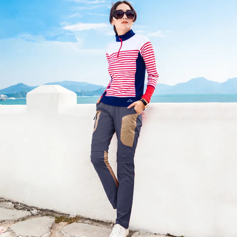 Mountain hiking shirt quick dry women breathable shirt outdoor tee shirt camping trekking hiking pants women camisas mujer
Mountain hiking shirt quick dry women breathable shirt outdoor tee shirt camping trekking hiking pants women camisas mujer